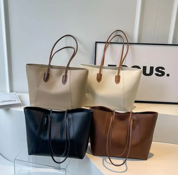 シックコンビネーショントートバッグ